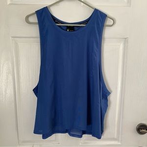 Spyder ladies workout top blue XL